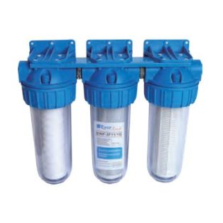 Vízszűrő tartály 3-as  3/4"-10" imp. EVP