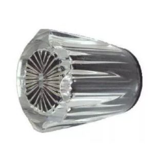 Kristályfoggantyú négyzetes 1/2"