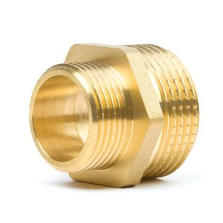 Réz közcsavar 1/2"-3/8" KK 