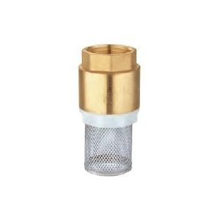 Lábszelep műa. tányéros, inox szűrővel 3/4" imp.