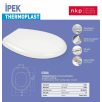 WC ülőke fékes IPEK 1300 g