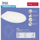 WC ülőke fékes IPEK 1300 g