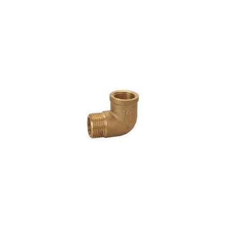 Réz könyök 3/8" KB