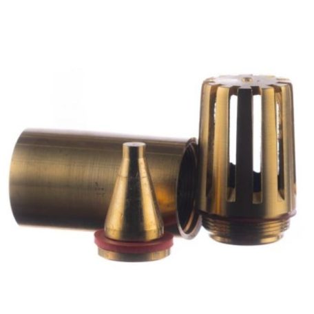 Lábszelep rézkosaras vékony ejtő kúpos 3/4"