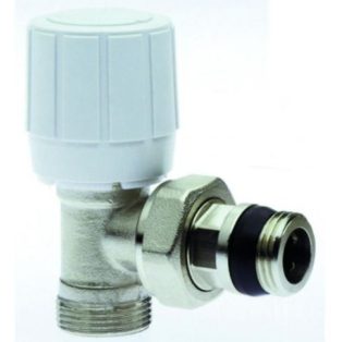 Rad.szel. sarok termofejes 1/2" KM PEX+réz /770/