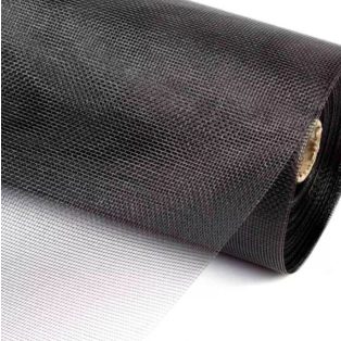 Szúnyogháló üvegszálas 120cm fekete