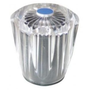 Kristályfoggantyú  KÉK 1/2"