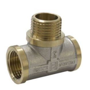 Réz T idom 1/2" BKB