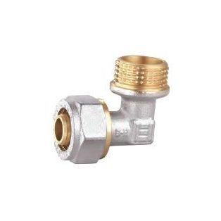Kulcsos idom  könyök 16x1/2" KM