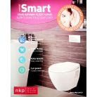 WC ülőke fékes SMART fehér 1180g