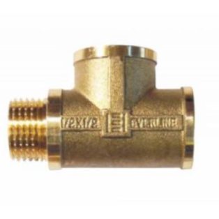 Réz T idom 1/2" BBK  