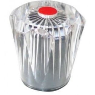 Kristályfoggantyú PIROS 1/2"