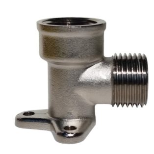 Réz falikorong 1/2" rövidnyakú KB nikkelezett