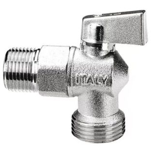 Mosógépcsap 1/2-3/4 fémfoggantyús ITAP