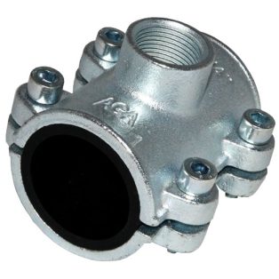 AGA megfúrós idom BM  OBD 2"x1"  59,7-60,8