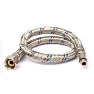 Víz 3/8-10mm 80cm csapbekötő