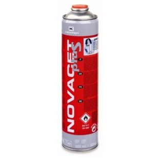   Gázpatron Novacet Plus 220g (10%propán+20% propilén+70% bután)  7/16" menet 360°